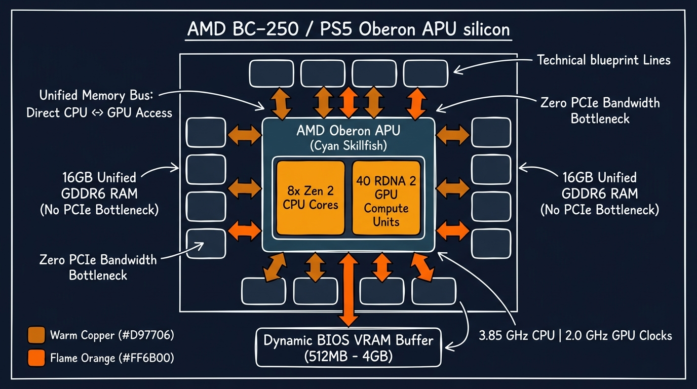 Frankenstein APU Architecture: Unified GDDR6 Memory & 40 RDNA 2 Compute Units
