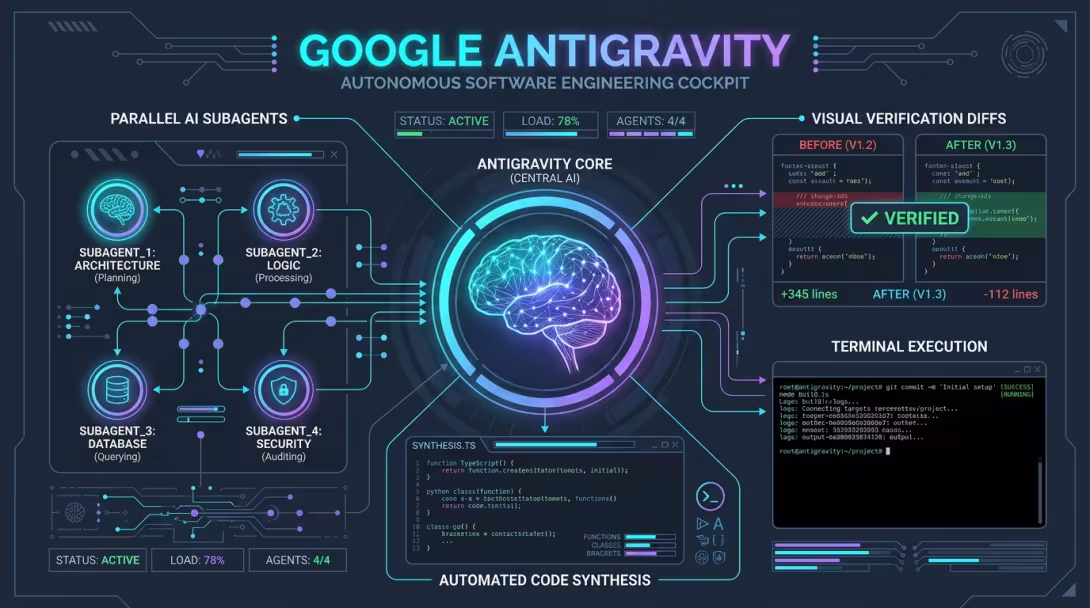 Inside Google Antigravity: How Autonomous AI Agents Are Redefining Engineering Velocity