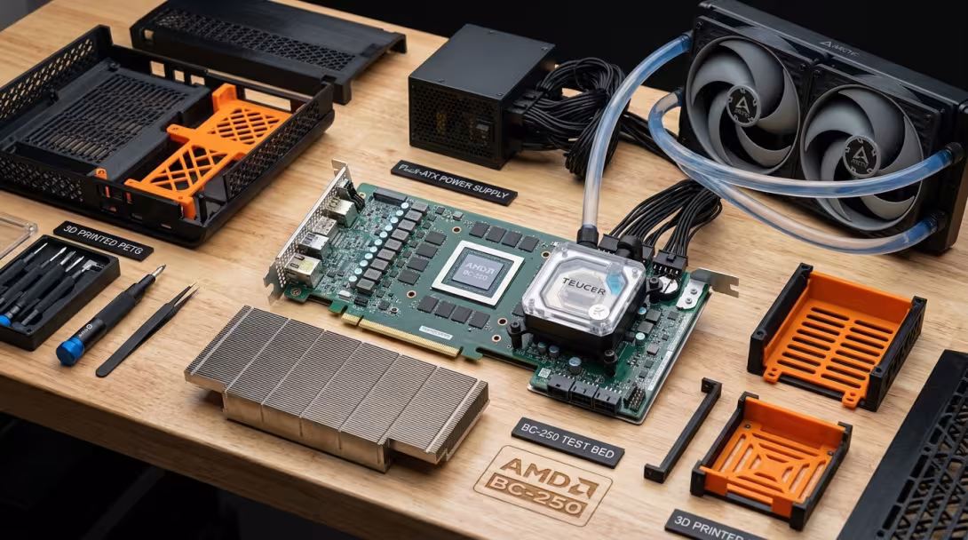 Project Blueprint: Sourcing & Preparing My AMD BC-250 Living Room Console